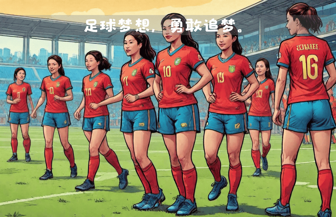 女子足球锦标赛表现优秀，展现团队合作精神